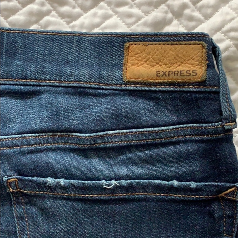 Express Mid Rise Jean Legging - Picture 4 of 8